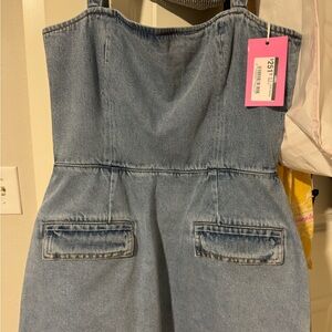 Amanda uprichard denim skort